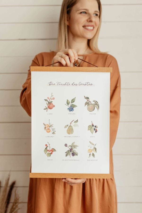 Segenskarte mit christlichen Werten, spirituellen Inspirationen, christliche Geschenke.