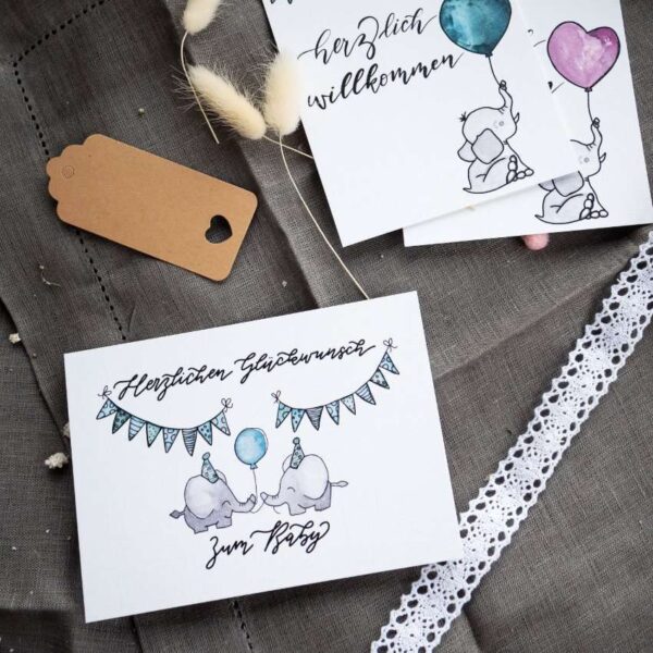 Trauung Glückwunschkarten für Kinder, christliche Babysprüche, christliche Grußkarten.