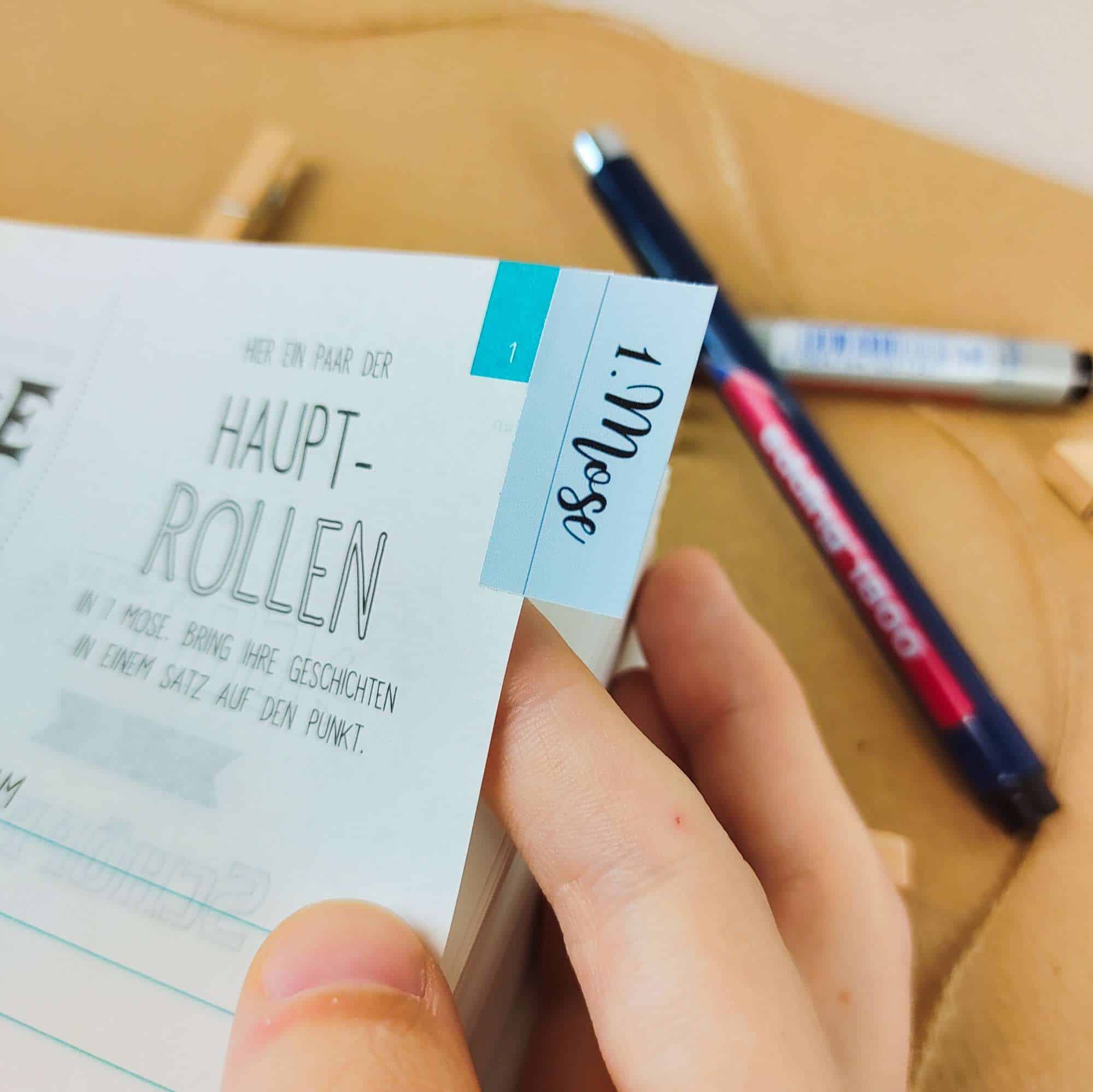 Gottesdienst-Notizblock mit christlichem Motiv, christliche Bibel-Zitate, Geschenkidee.