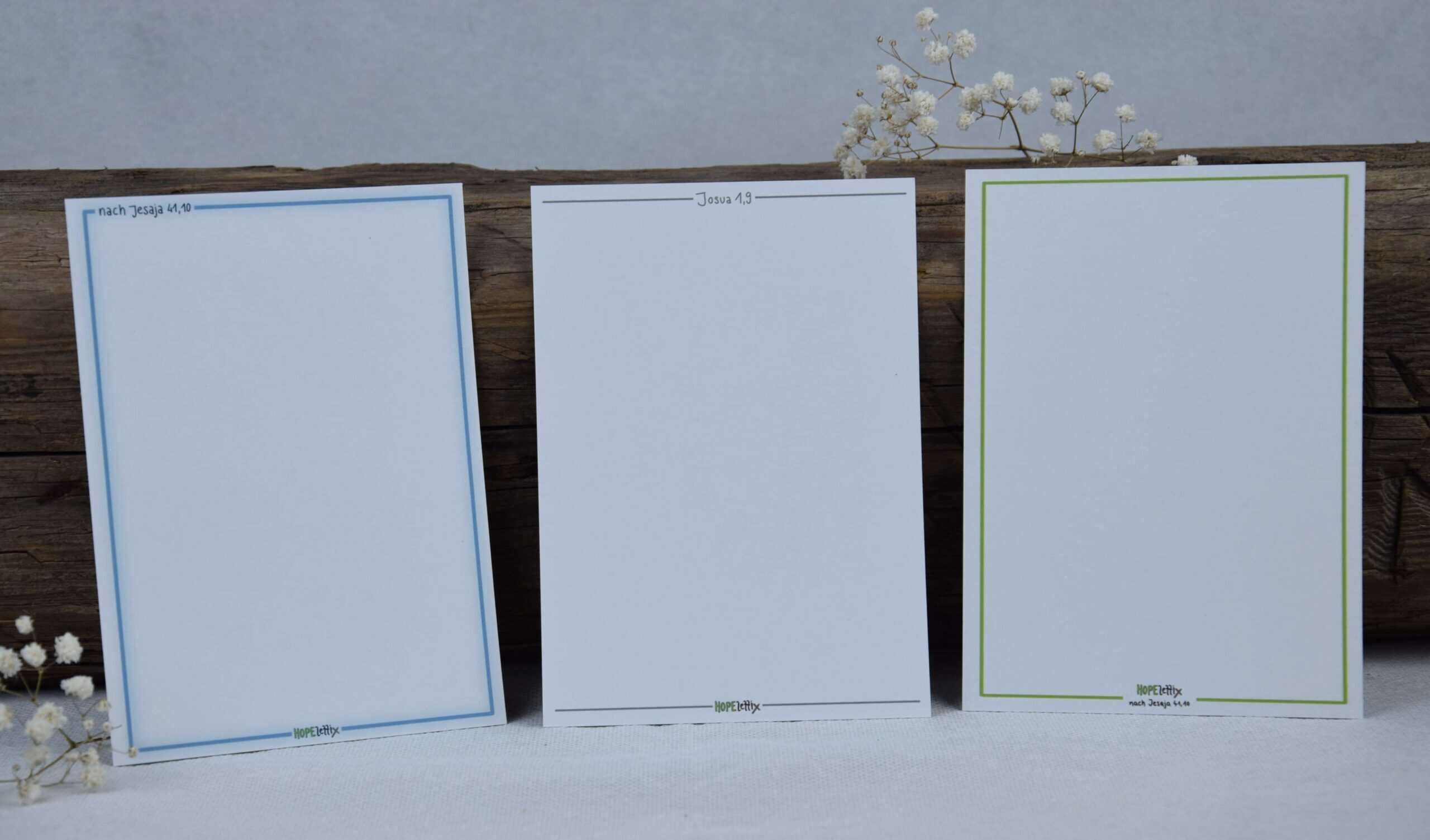 Glaubensbasierte Predigt-Notizen auf Karteikarten für christliche Inspiration.