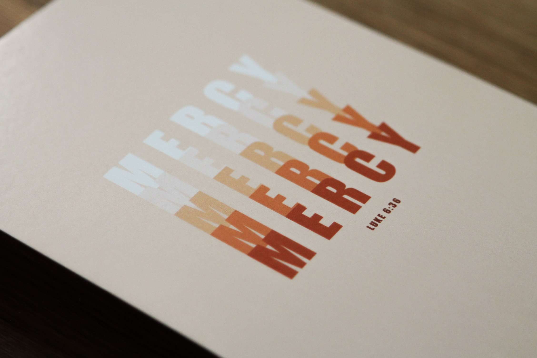 Glaubenszitat auf christlicher Karte, Bibelvers Jesus, christliche Werte, christliche Geschenkidee.