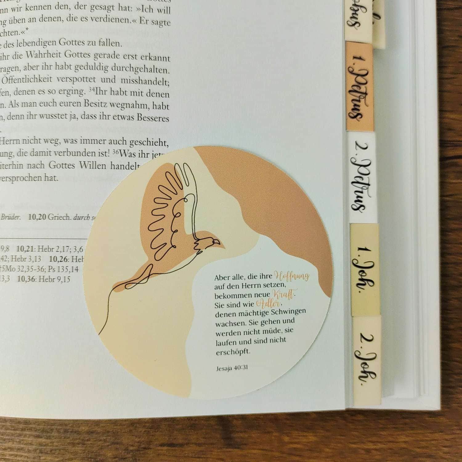 Himmlisches Notizbuch mit christlichen Bibelzitaten, Gebetsnotizen, Glaube, Hoffnung, Liebe.