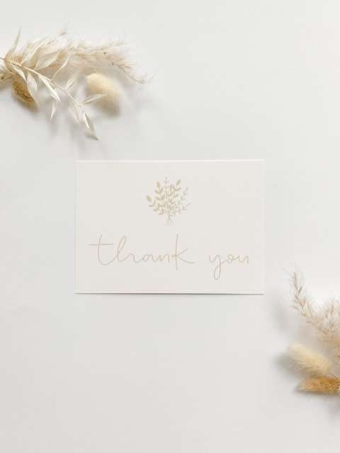 Dankeschön Karte mit christlichem Design, Gottesdienst, Inspiration, Natur, Spiritualität.