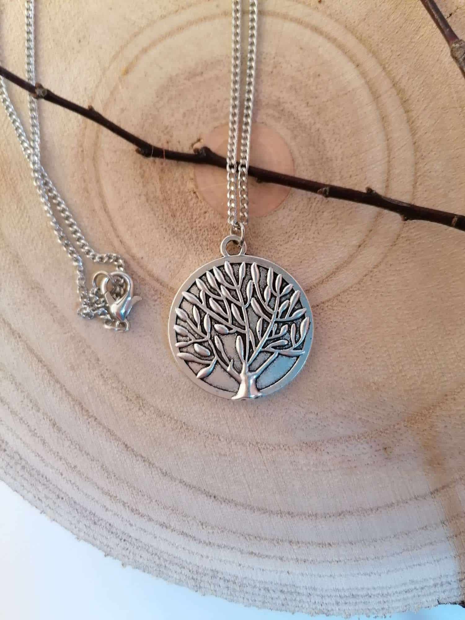 Sterlingsilber Baum des Lebens Anhänger, christliches Schmuckstück, christliche Geschenkidee.