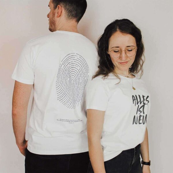 Hochwertige christliche T-Shirts mit inspirierenden Designs für Damen und Herren.