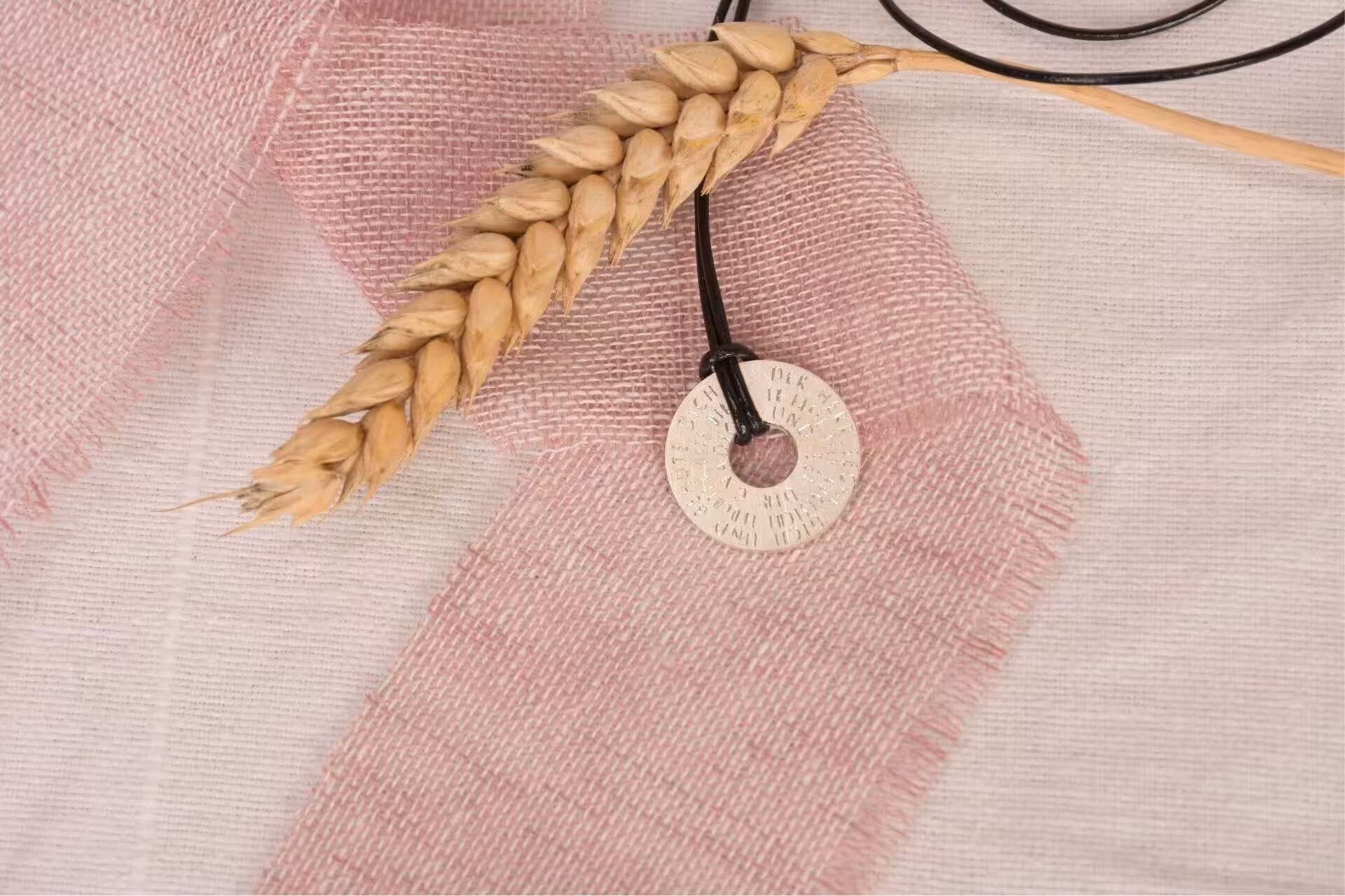 Segenschmuck mit christlichem Symbol, Bibelzitat, Glaube, Schmuck, christliche Accessoires.