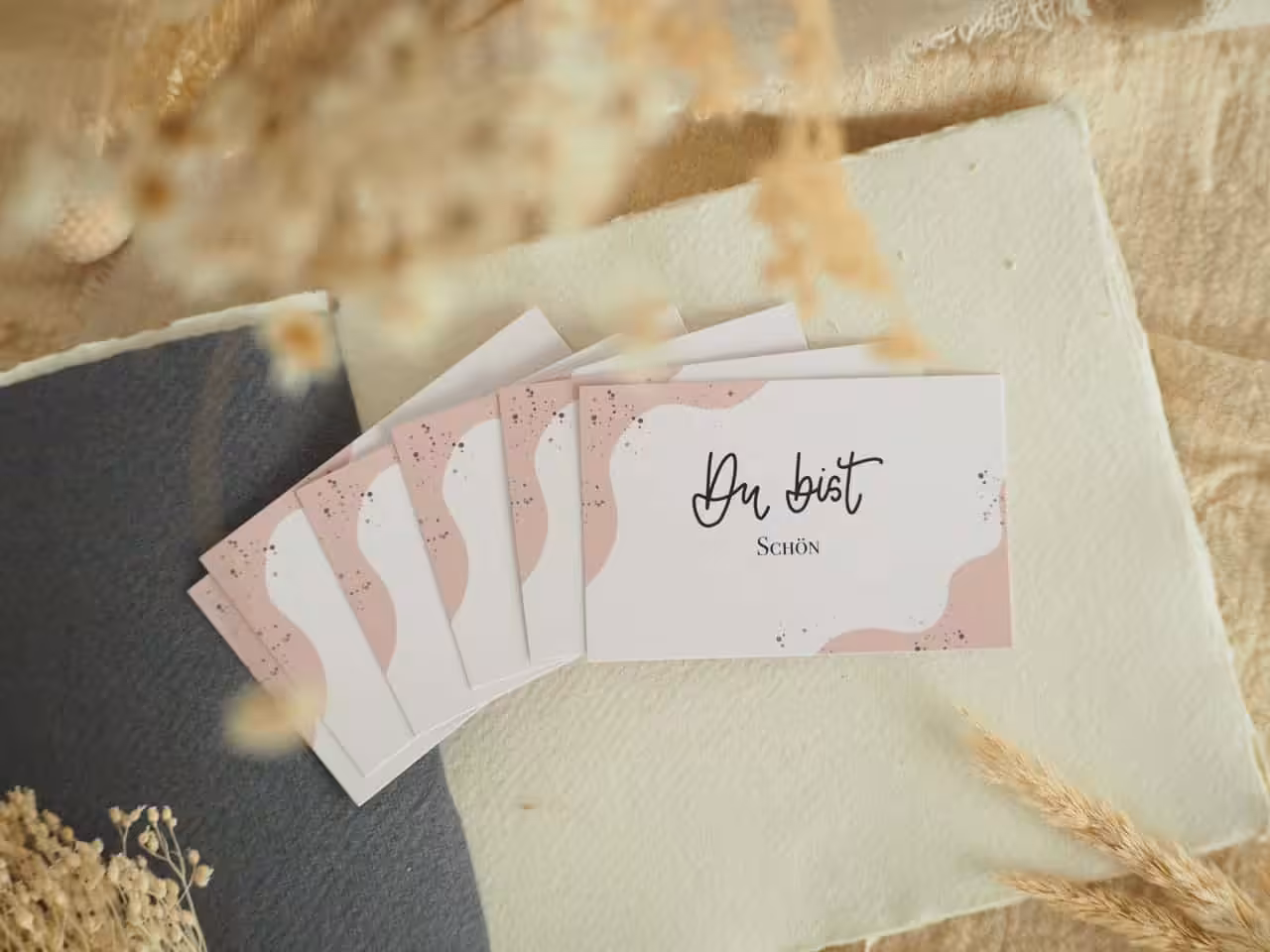 Liebe, persönliche Grußkarten mit christlichem Design, handgemacht, für besondere Anlässe.