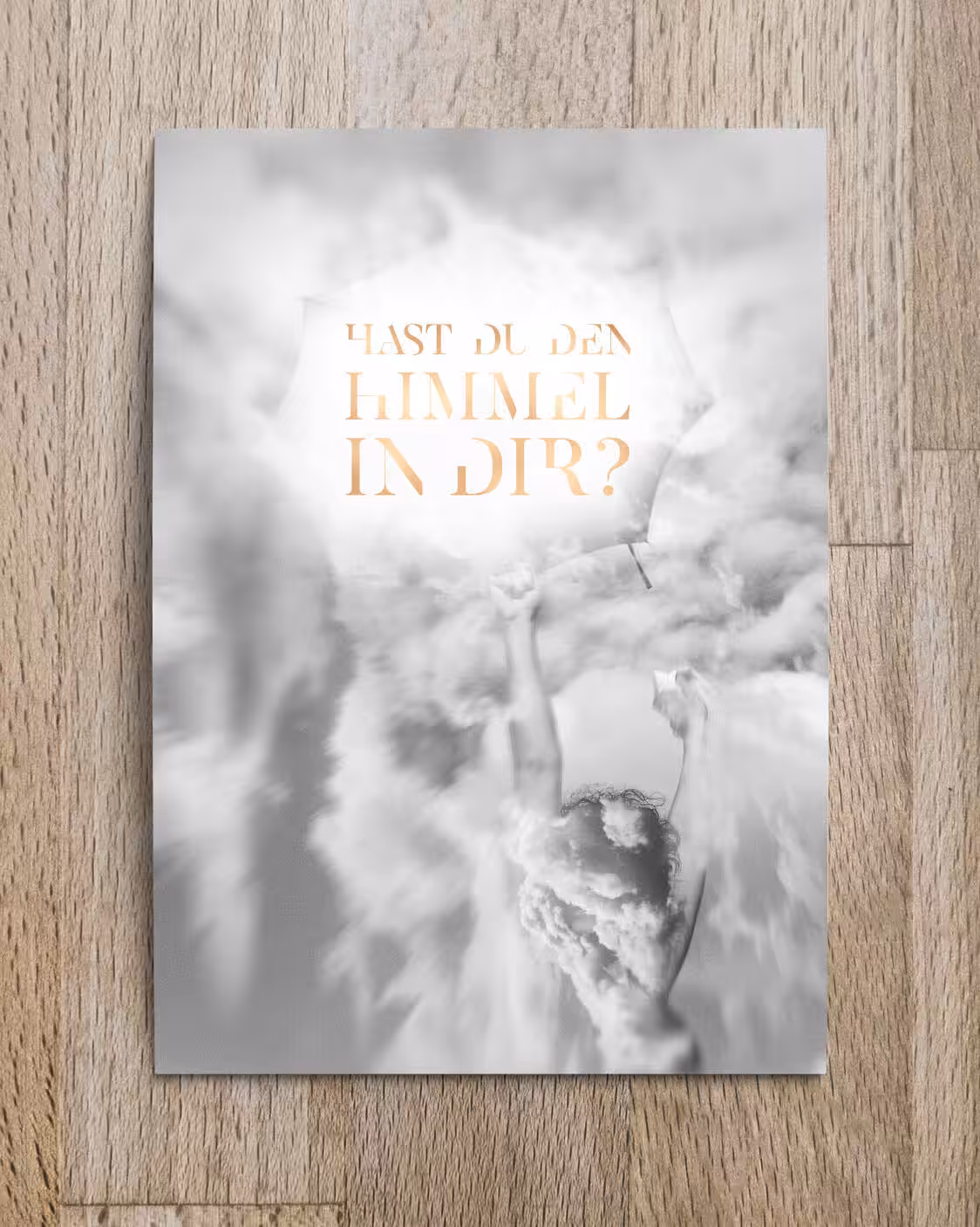 Himmel in dir, christliche Botschaft, spirituelle Inspiration, christliche Motivation, Glaubensspruch.