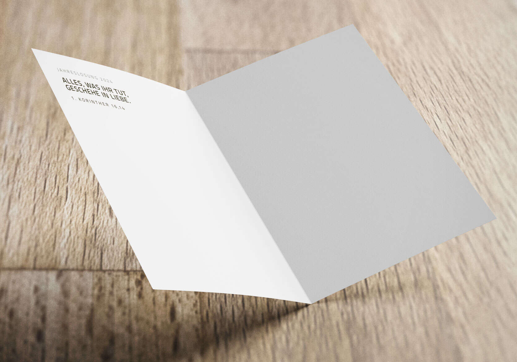 Christliche Grußkarte mit Bibelvers Liebe, Glaube, Hoffnung, Geschenk, religiös, stage2603.mookho.de.