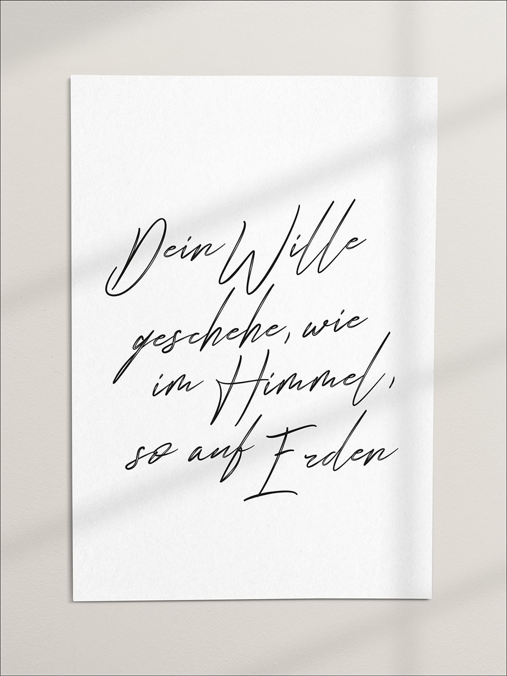 Offenes christliches Zitat auf Papier, inspirierende Botschaft, Glaube, Hoffnung, Liebe, christliche Werte.