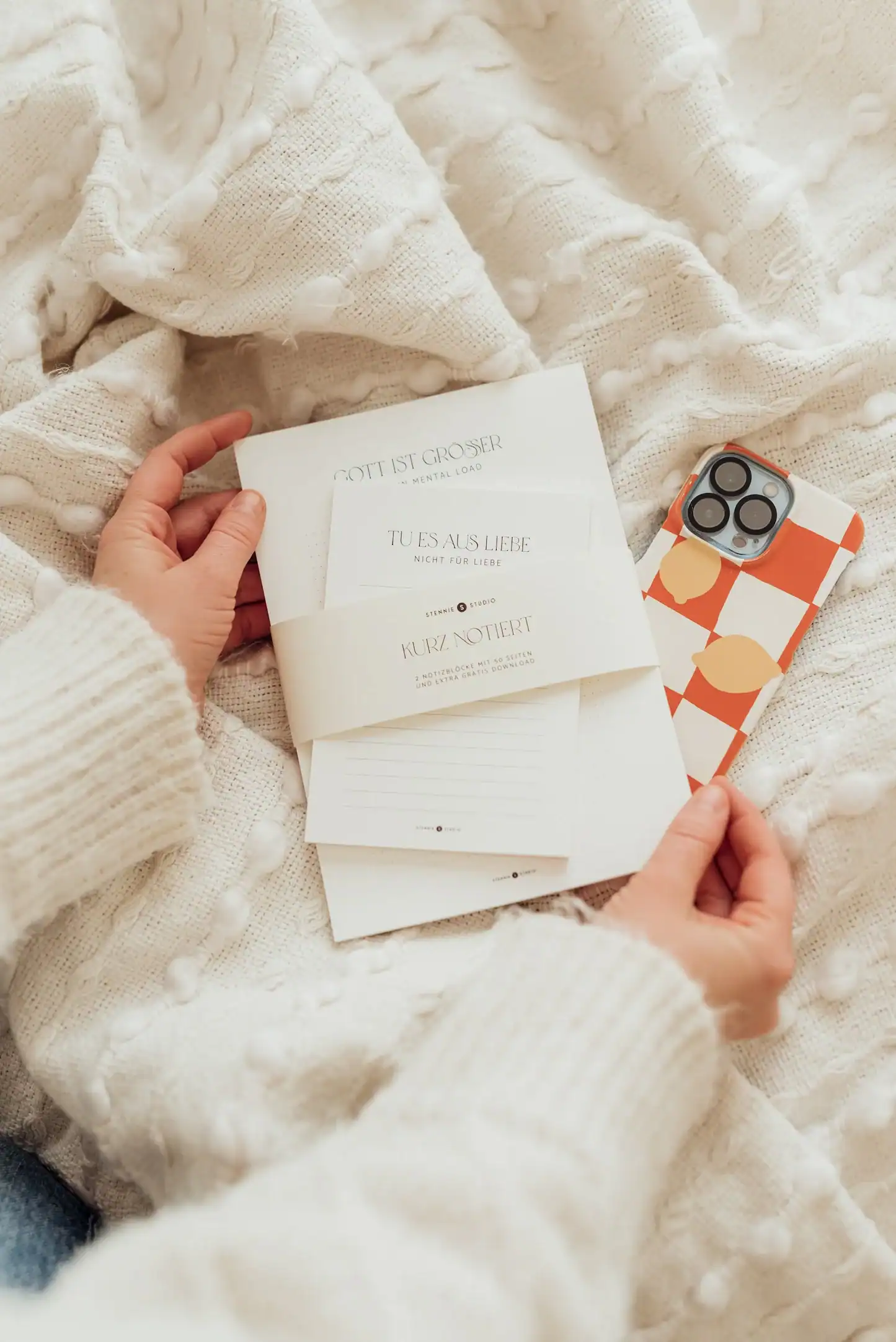 Glaubensservice Notizblöcke mit christlichen Zitaten, christliche Marken auf Mookho.de.
