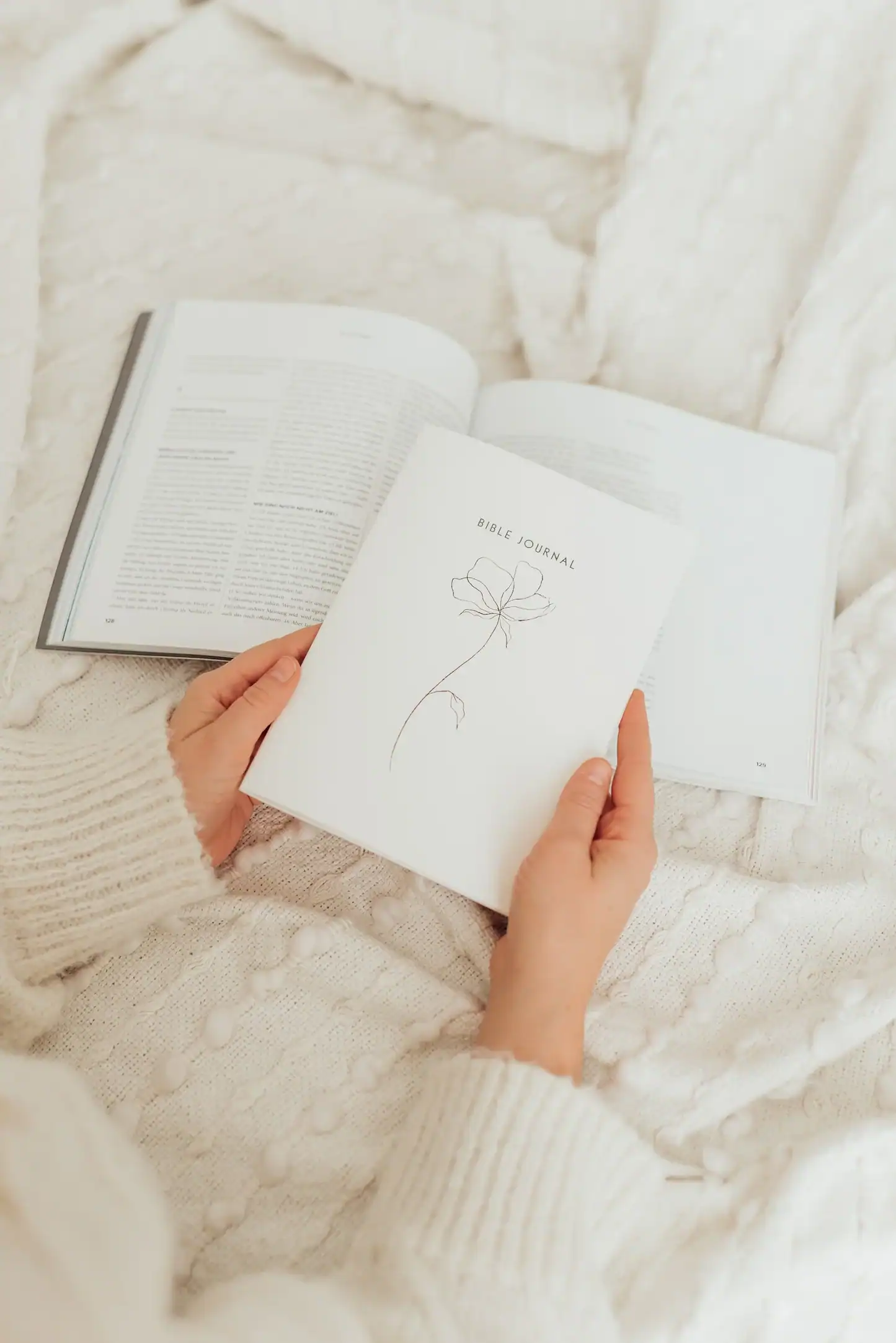 Einblick in eine Bibeljurnal auf Mookho.de - Marktplatz für christliche Marken.