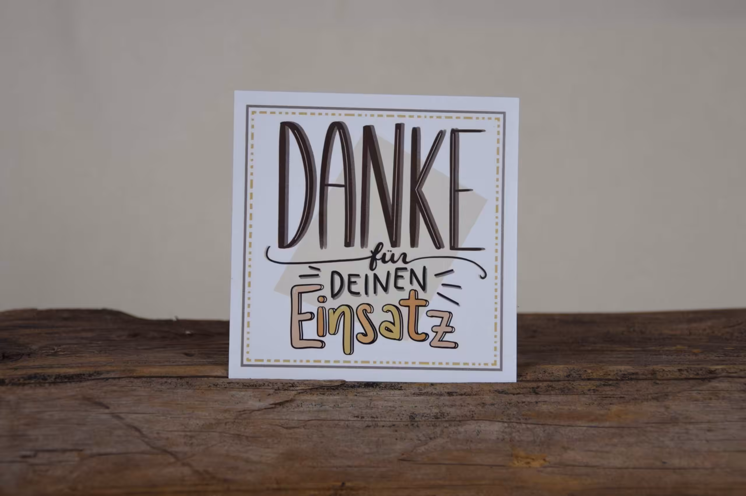 Dankeschön-Karte für christliche Marken, religiöse Grußkarte, christlicher Dankesgruß.