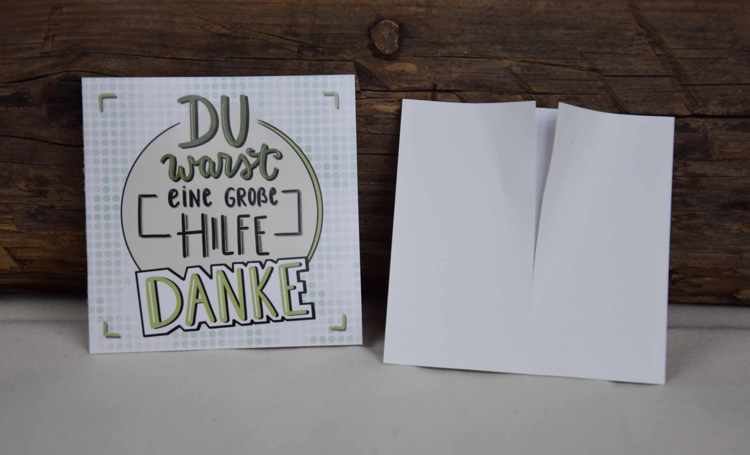 Große Dankeskarte mit christlichem Motiv, für christliche Marken auf stage2603.mookho.de.