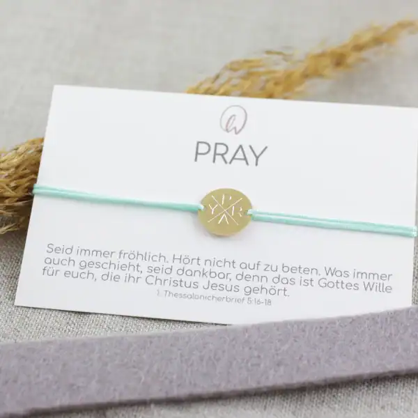 Glaube Armband mit Bibelvers, christliches Schmuckstück für Christen, Gebet Zubehör.