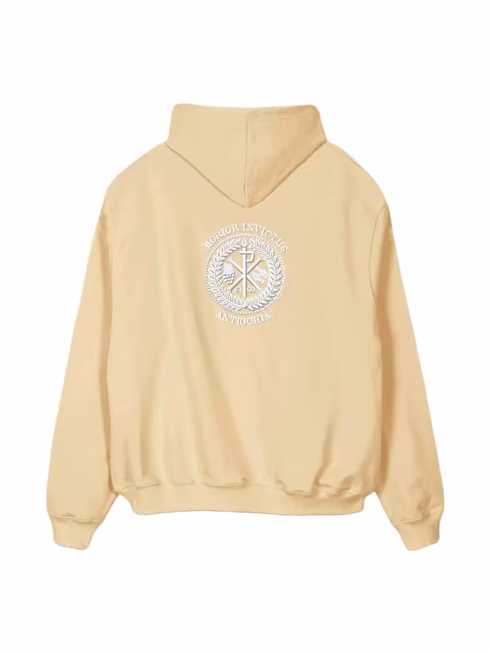 Hoodie mit christlichem Logo und Bibelvers, bequemer Pullover für Christen.