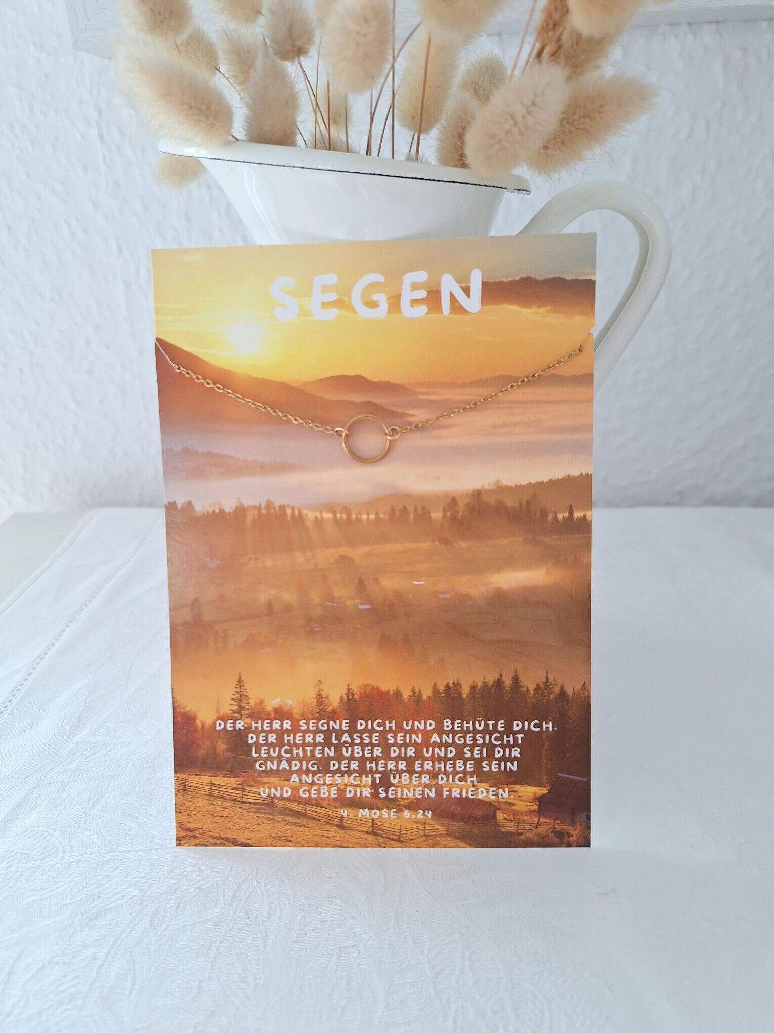 Helping hand necklace with biblical verse, religious jewelry for Christians, faith gift idea.