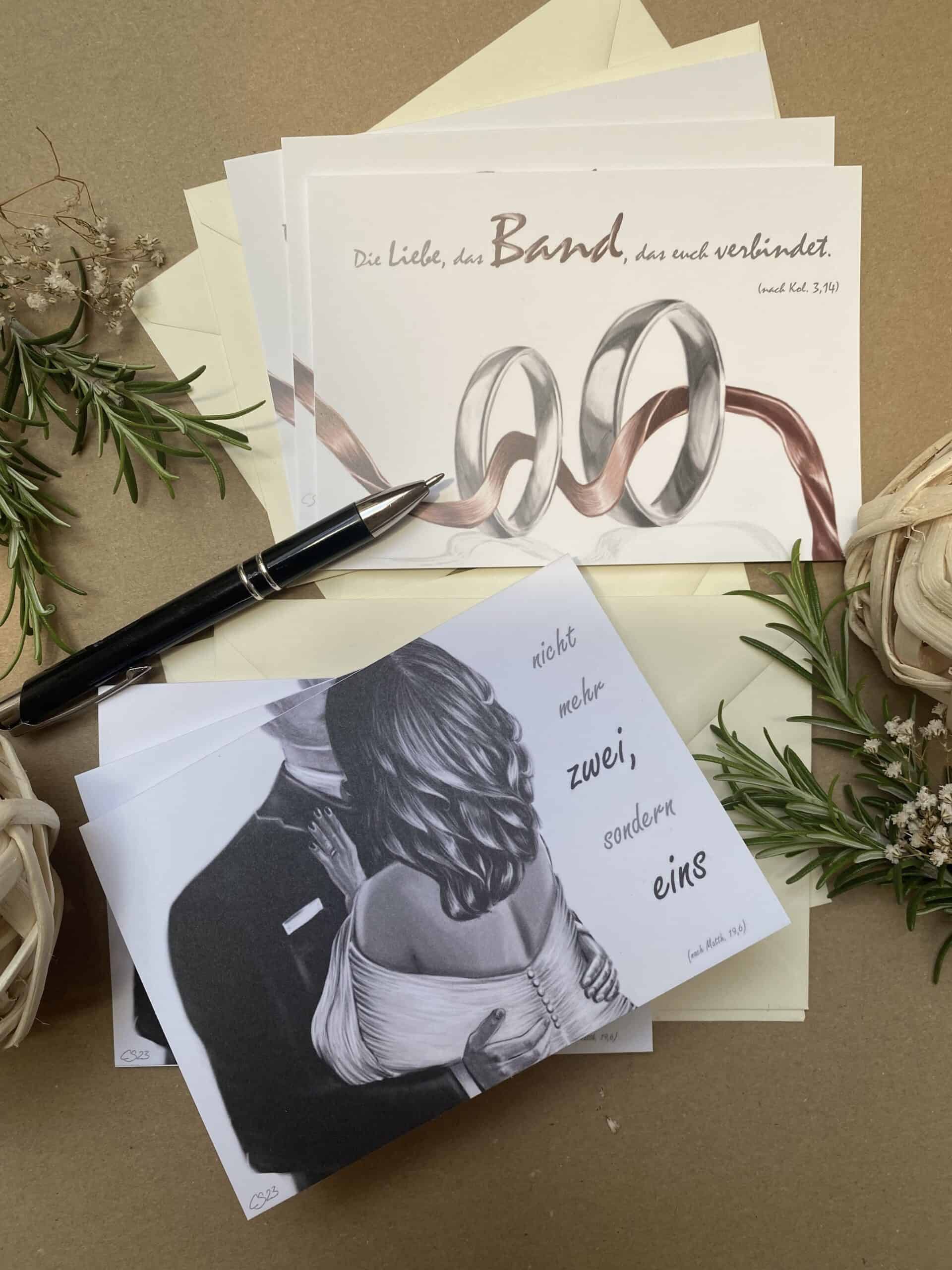 Inspirierende christliche Grußkarten mit Bibelversen – Mookho.de Marktplatz für christliche Marken.