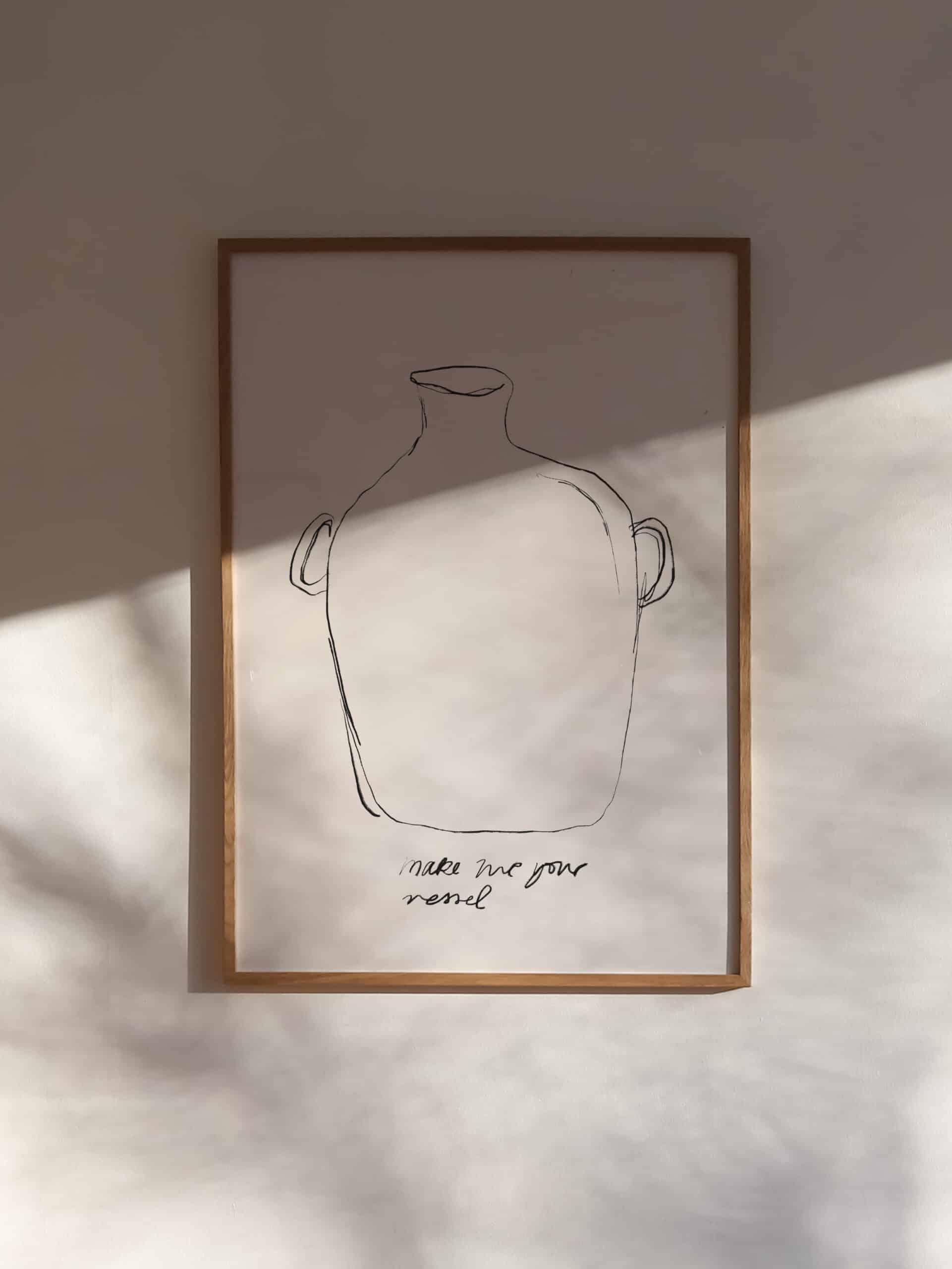 Moderne Minimalistische Bibelzitat-Wandkunst, christliches Dekor.